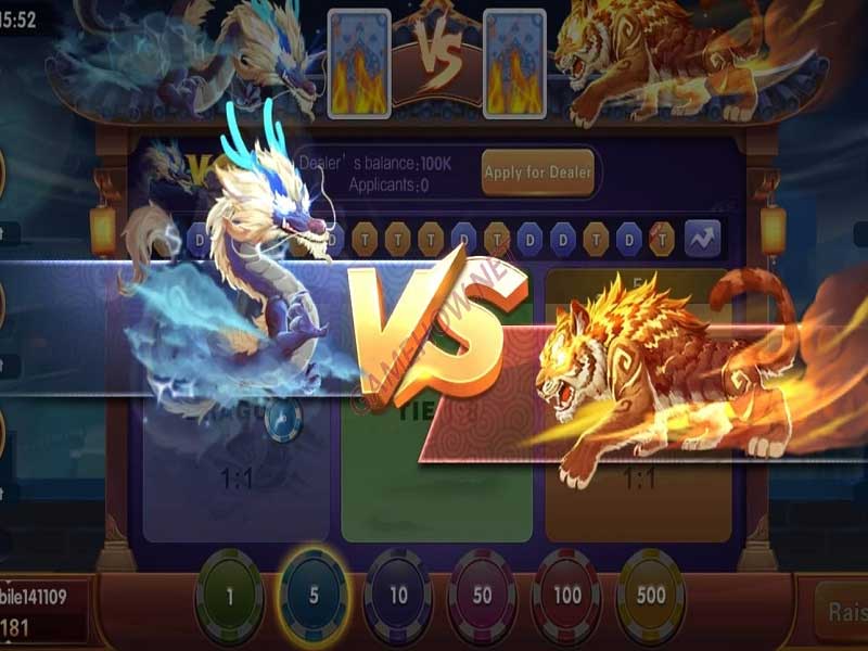 Người chơi cần đặt cược vào kết quả của cuộc đấu này, có ba lựa chọn đặt cược chính: Rồng, Hổ và Hòa.