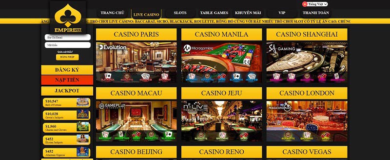 Cá cược casino - trải nghiệm thú vị nhất mà người chơi có thể tận hưởng