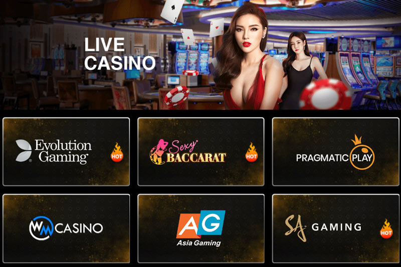 Sảnh cược Casino với rất nhiều hot girl nóng bỏng